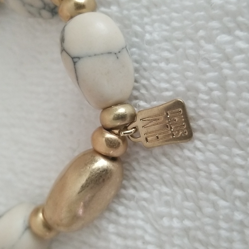 New Robert Lee Morris Stone Beaded Bracelet - Picture 7 of 11